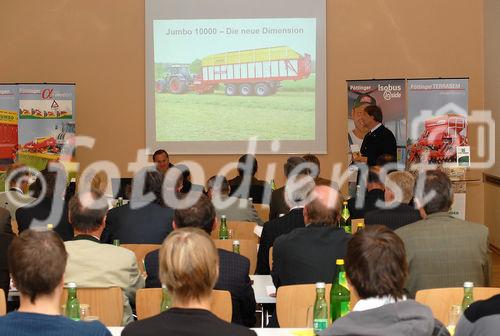 Pöttinger Pressekonferenz auf der Rieder Messe