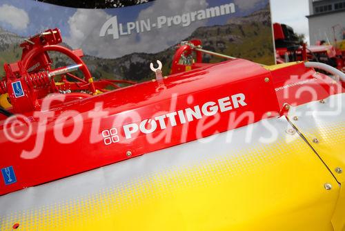 Der oberösterreichische Landmaschinenhersteller Pöttinger präsentierte auf der Rieder Messe seine erfreuliche Bilanz.
(C)Fotodienst/Martin Buchhas