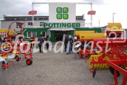 Der oberösterreichische Landmaschinenhersteller Pöttinger präsentierte auf der Rieder Messe seine erfreuliche Bilanz.
(C)Fotodienst/Martin Buchhas