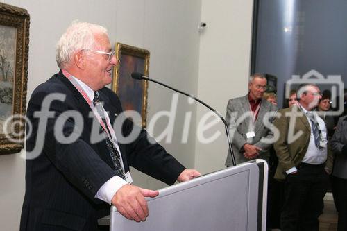 Zahlreich erschienen Prominenz und VIPs zum traditionellen WIHAST-Treffen, zu welchem Mag. Peter Weinhäupl, GF des Leopoldmuseums lud. Bild: Dkfm. Dr. Siegfried Sellitsch. Fotografin: Anna Rauchenberger