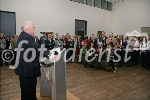 Zahlreich erschienen Prominenz und VIPs zum traditionellen WIHAST-Treffen, zu welchem Mag. Peter Weinhäupl, GF des Leopoldmuseums lud. Bild: Dkfm. Dr. Siegfried Sellitsch. Fotografin: Anna Rauchenberger