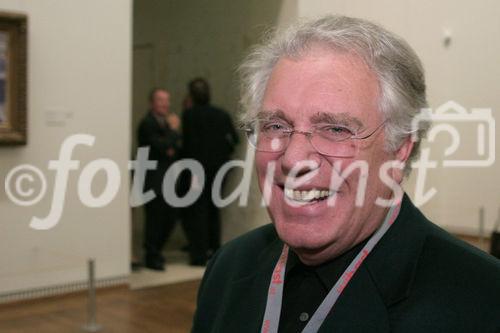 Zahlreich erschienen Prominenz und VIPs zum traditionellen WIHAST-Treffen, zu welchem Mag. Peter Weinhäupl, GF des Leopoldmuseums lud. Bild: Dkfm. Dr. Streicher, Bundesminister a.D. Fotografin: Anna Rauchenberger