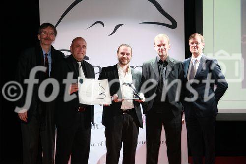 119_Christoph Hessenberg, Roland Eisert, Thorsten Krack (all G+K Filmproduktions AG), Alexander V. Kammel, Dr. Conrad Heberling - Cannes Corporate Media And TV Awards 13.10.2011
