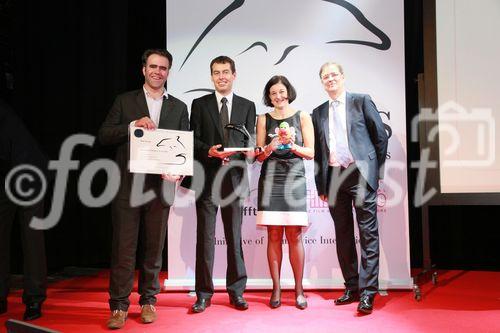 099_Rafael Ferre Sentis, Charles Drouin, Pascal Hersent, Patricia Caignon (Tulipes et Cie), Alexander V. Kammel, Dr. Conrad Heberling - Cannes Corporate Media And TV Awards 13.10.2011