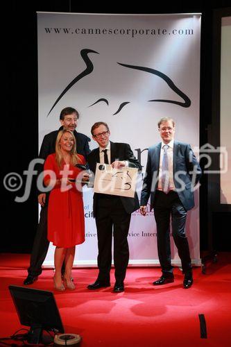 101_Rachel Pendered, Jake McAuley (both Media Zoo), Alexander V. Kammel, Dr. Conrad Heberling - Cannes Corporate Media And TV Awards 13.10.2011