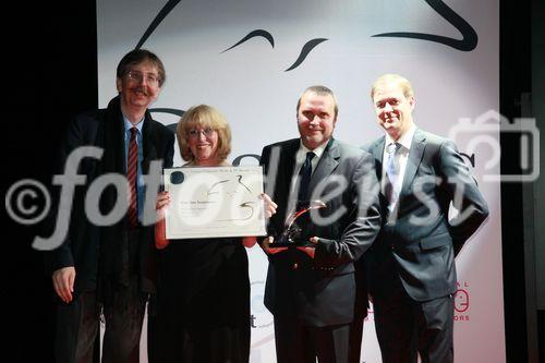 131_Ewa Kotus, Tomacz Rudomino (both Polish Tourism Organisation), Alexander V. Kammel, Dr. Conrad Heberling - Cannes Corporate Media And TV Awards 13.10.2011