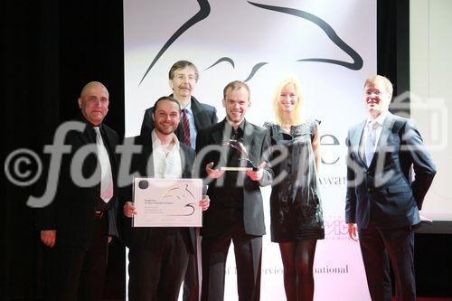 118_Katja Brett (McCann Frankfurt), Christoph Hessenberg, Roland Eisert, Thorsten Krack (all G+K Filmproduktions AG), Alexander V. Kammel, Dr. Conrad Heberling - Cannes Corporate Media And TV Awards 13.10.2011