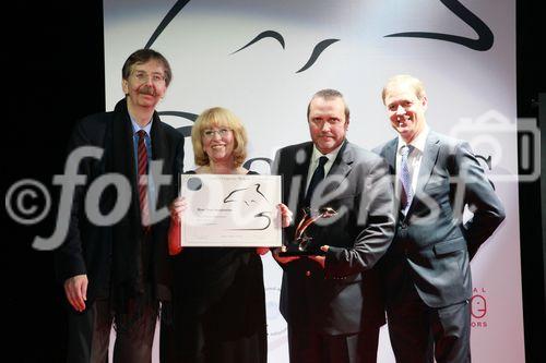 128_Ewa Kotus, Tomacz Rudomino (both Polish Tourism Organisation), Alexander V. Kammel, Dr. Conrad Heberling - Cannes Corporate Media And TV Awards 13.10.2011