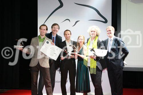 141_Gregor Jasch, Thomas Krickl, Patrick Hein, Daniela Nöbauer (planB Werbeagentur GmbH), Alexander V. Kammel, Dr. Conrad Heberling - Cannes Corporate Media And TV Awards 13.10.2011