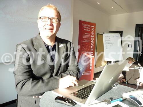 In der zweiten Woche ihrer Deutschland-Herbsttour machte das Workshop-Team von pressetext mit Wilfried Seywald, Alexander Wunschel und Michael Ehlers Station in Berlin, Stuttgart und München. Gastreferenten waren Stefanie Friedrichs (Berlin) und Dominik Walter (Stuttgart) von Landau Media sowie PR-Altmeister Gerhard Pfeffer (PR-Journal.de) in München. Die Teilnehmerinnen wurden mit zahlreichen Beispielen und Praxis-Tools 