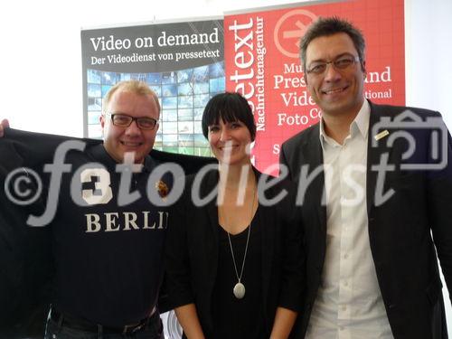 In der zweiten Woche ihrer Deutschland-Herbsttour machte das Workshop-Team von pressetext mit Wilfried Seywald, Alexander Wunschel und Michael Ehlers Station in Berlin, Stuttgart und München. Gastreferenten waren Stefanie Friedrichs (Berlin) und Dominik Walter (Stuttgart) von Landau Media sowie PR-Altmeister Gerhard Pfeffer (PR-Journal.de) in München. Die Teilnehmerinnen wurden mit zahlreichen Beispielen und Praxis-Tools 