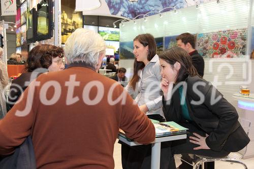  (c) fotodienst/Katharina Schiffl - Wien, am 12.01.2012 - Heute startet die Ferien-Messe Wien, wo bis einschließlich Sonntag (15. Jänner) über 700 Aussteller aus mehr als 70 Ländern beliebte Urlaubsziele sowie Geheimtipps, empfehlenswerte Reisearten, verschiedenste Varianten zur Freizeitgestaltung, maßgeschneiderte Angebote, Schnäppchen, Gewinnspiele und vieles mehr präsentieren.