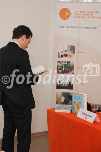 (c) fotodienst/Katharina Schiffl - Wien, am 14.02.2012 - Die GGF (Österreichische Gesellschaft für Gesundheitsförderung) lädt zu einer Pressekonferenz unter dem Thema 