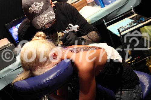  (c) fotodienst/Katharina Schiffl - Wien, am 07.04.2012 - Europas erfolgreichste und spektakulärste Tattoo Messe geht in die nächste Runde mit Tätowierern aus den verschiedensten Nationen, Stars der internationalen Tattoo-Szene uvm.
