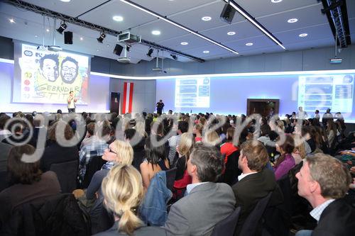  (c) fotodienst/Katharina Schiffl - Wien, am 11.04.2012 - Internationale Speaker zeigen vor wie Marken-Erlebnisse geschaffen werden.