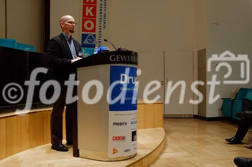 Drupal Business Days 2012. Im Bild: Zack Chandler.