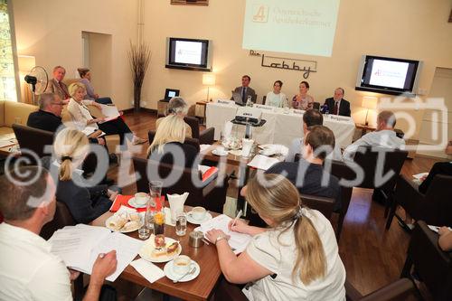  (c) fotodienst/Katharina Schiffl - Wien, am 11.05.2012 - Die Österreichische Apothekerkammer lädt zu einem Pressegespräch über eine neue Seniorenstudie zu Wechselwirkungen und die Einführung der e-Medikation.