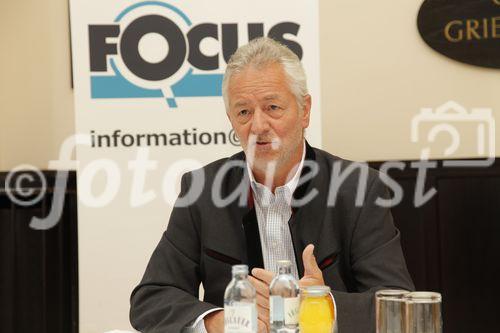 Werbebarometer Juni 2012: Entwicklung der Kommunikationsbranche. Im Bild: Mag. Klaus Fessel (Focus. Media Research, GF)