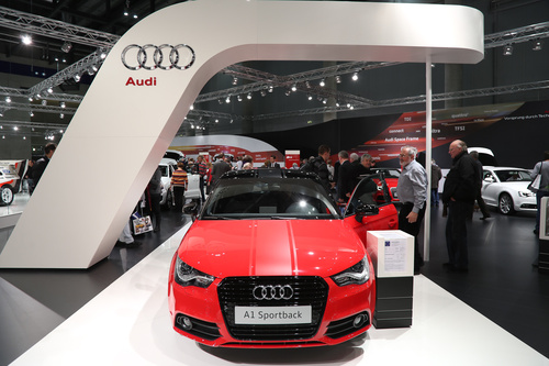  (c) fotodienst/Katharina Schiffl - Wien, am 10.01.2013 - Bei der siebenten Vienna Autoshow stehen bis Sonntag, den 13.01.2013 über 400 Neuwagenmodelle von rund 40 Marken auf 30.000 m² Ausstellungsfläche in der Messe Wien.