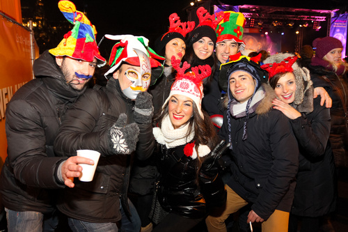  (c) fotodienst/Katharina Schiffl - Wien, am 31.12.2013 - Der Silvesterpfad verwandelt durch dutzende Veranstaltungen und Attraktionen die Wiener Innenstadt in ein Fest für alle, die das Jahr 2014 gebührend begrüßen wollen.
