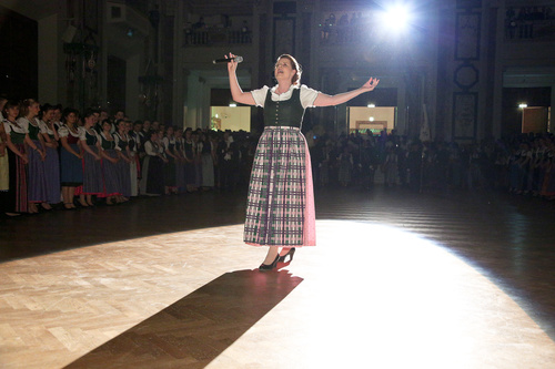  (c) fotodienst/Katharina Schiffl - Wien, am 10.01.2014 - Der Steirerball lockt immer mehr Gäste in die Wiener Hofburg.