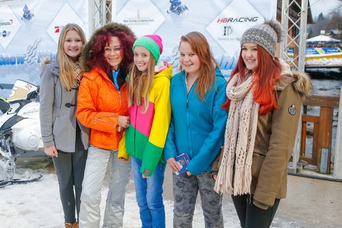 Snow-Mobile-Event in Saalbach-Hinterglemm.