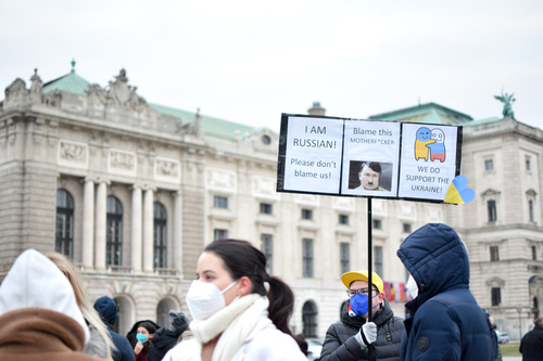 Ukraine-Krieg: Demo in Wien am 6.3.22