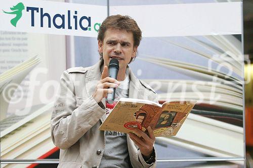 (C) fotodienst/Anna Rauchenberger - Wien 06.04.2006 -  Kinderbuchwoche bei Thalia.at: Thomas Brezina liest Kostproben aus seinen aktuellen Büchern. FOTO: Thomas Brezina.