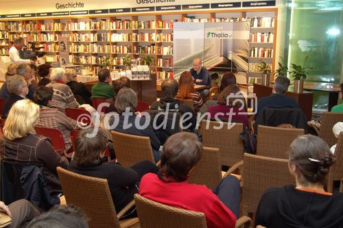 Lesung Arno Geiger bei Thalia Linz, Foto: www.iManufaktur.at