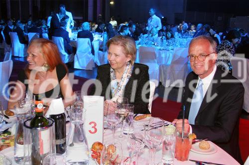 (C) Anna Rauchenberger - Wien 01.06.2007 - Henkel Jubiläums-Gala in der BA-CA-Halle. FOTO: KommR Brigitte Jank (Präsidentin Wirtschaftskammer Wien, Mitte).