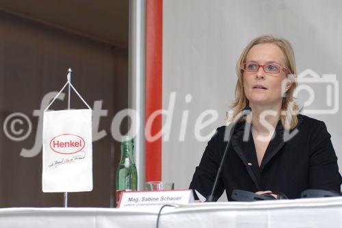 Die Henkel Central Eastern Europe konnte auf das beste Jahr in der Unternehmensgeschichete zurückblicken. Foto: Mag. Sabine Schauer (Head of Corporete Communications Europe)