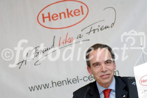 Die Henkel Central Eastern Europe konnte auf das beste Jahr in der Unternehmensgeschichete zurückblicken. Foto:  Mag. Günter Thumser (Präsident Henkel Central Eastern Europe)