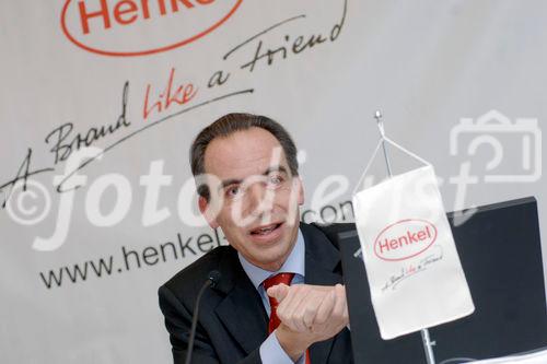 Die Henkel Central Eastern Europe konnte auf das beste Jahr in der Unternehmensgeschichete zurückblicken. Foto:  Mag. Günter Thumser (Präsident Henkel Central Eastern Europe)