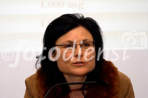 Pressekonferenz: Neue Initiative im Einsatz für die Knochengesundheit - Podiumsteilnehmer: BM Maria Rauch-Kallat, Univ.-Doz. Dr. Ingrid Kiefer, Univ.-Prof. Dr. Hans Bröll, Univ.-Prof. Dr. Klaus Klaushofer und Univ.-Prof. Dr. Heinrich Resch