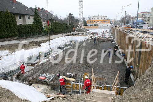 (C) fotodienst/Anna Rauchenberger - Wien, 17.12.2008 - WBV-GPA: Spatenstich für das Frauenwohnprojekt ro*sa. FOTO: Baustelle des Frauenwohnprojektes ro*sa