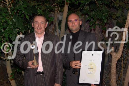 'Austrian Event Award 2005 - Preisträger': Johann Graupp; Karl Scheucher GmbH - Dipl-Kfm Robert Mörth; Mörth & Mörth - Foto: www.iManufaktur.at