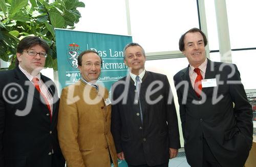 Frank Dicker Vorstand Saubermacher DI Franz HAmmer Gemeinschaft der Steirischen Abwasserentsorger HR DI Dr.Wilhelm Himmel Saubermacher AG Hans Roth