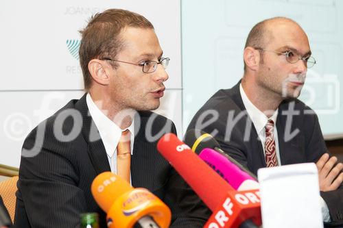 (c) fotodienst/Dan Carabas - Wien 22.06.07 - Pressekonferenz zum Thema Wirtschaftsfaktor Flughafen Wien - FOTO: v.li. Herr Fritz, Herr Streicher