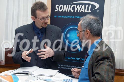 (C)fotodienst/Mag. Daniel Katzinger - Wien 29.03.2007
3. Information-Security-Symposium
Foto: Info-Stand SONICWALL