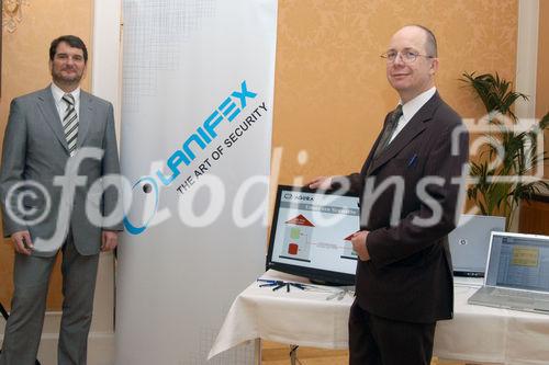 (C)fotodienst/Mag. Daniel Katzinger - Wien 29.03.20073. Information-Security-SymposiumFoto: Info-Stand LANIFEX