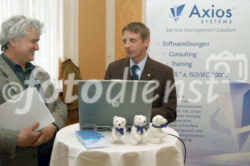 (C)fotodienst/Mag. Daniel Katzinger - Wien 29.03.20073. Information-Security-SymposiumFoto: Info-Stand Axios SYSTEMS