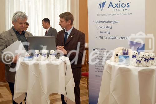 (C)fotodienst/Mag. Daniel Katzinger - Wien 29.03.20073. Information-Security-SymposiumFoto: Info-Stand Axios SYSTEMS