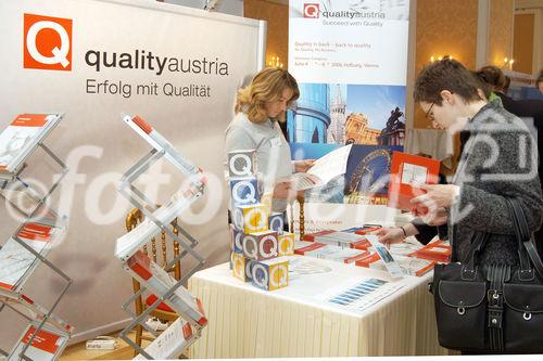 (C)fotodienst/Mag. Daniel Katzinger - Wien 29.03.20073. Information-Security-SymposiumFoto: Info-Stand qualityaustria