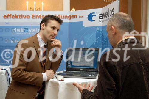 (C)fotodienst/Mag. Daniel Katzinger - Wien 29.03.2007
3. Information-Security-Symposium
Foto: Info-Stand avedos