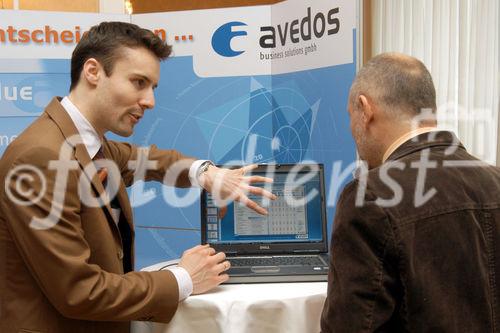 (C)fotodienst/Mag. Daniel Katzinger - Wien 29.03.2007
3. Information-Security-Symposium
Foto: Info-Stand avedos