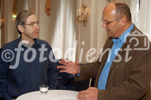 (C)fotodienst/Mag. Daniel Katzinger - Wien 29.03.2007
3. Information-Security-Symposium
Foto v.l. Dipl. Phys. Philipp Schaumann (Bull, Senior Consultant), Richard Sepin (KAGes)