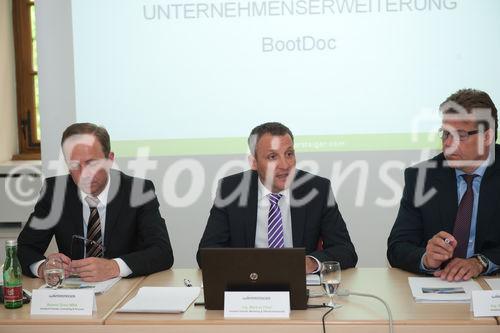 (C)fotodienst/Christian Taumer: v.l.n.r.: Roland Greul MBA (Vorstand Finanzen,Controlling & Persolnal), Ing. Markus Pieber (Vorstand Vertrieb, Marketing & Öffentlichkeitsarbeit), Ing. Walter Aumayr (Vorstand Technik & Produktion)