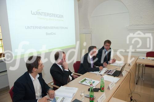 (C)fotodienst/Christian Taumer: v.l.n.r.: Roland Greul MBA (Vorstand Finanzen,Controlling & Persolnal), Ing. Markus Pieber (Vorstand Vertrieb, Marketing & Öffentlichkeitsarbeit), Ing. Walter Aumayr (Vorstand Technik & Produktion)