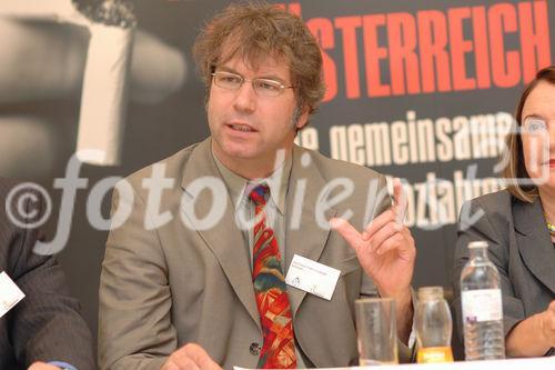 (c) Fotodienst / Daniel K. Gebhart - Pressebrunch zum Rauchertelefon und Symposium zum Welt-Nichtrauchertag - FOTO: Dipl. Psych. Peter Lindinger (WHO Kollaborationszentrum Tabakkontrolle)