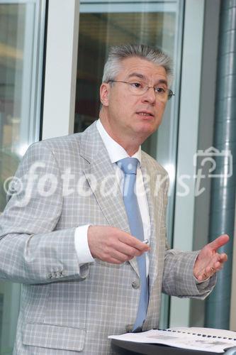 Bilanzmedienkonferenz Goldbach Media AG. Bild: Klaus Kappeler, Chief Executive Officer (CEO) der Goldbach Media AG